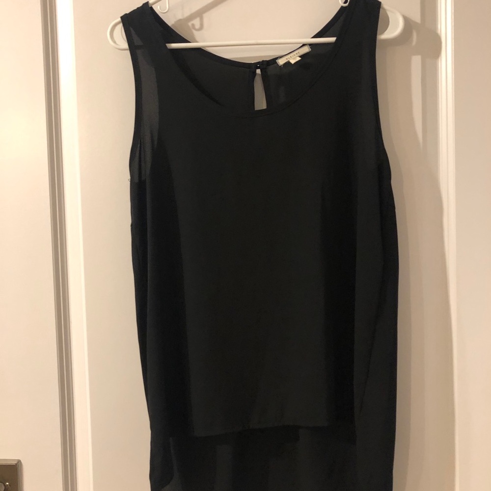 Black Pleione Tank Top